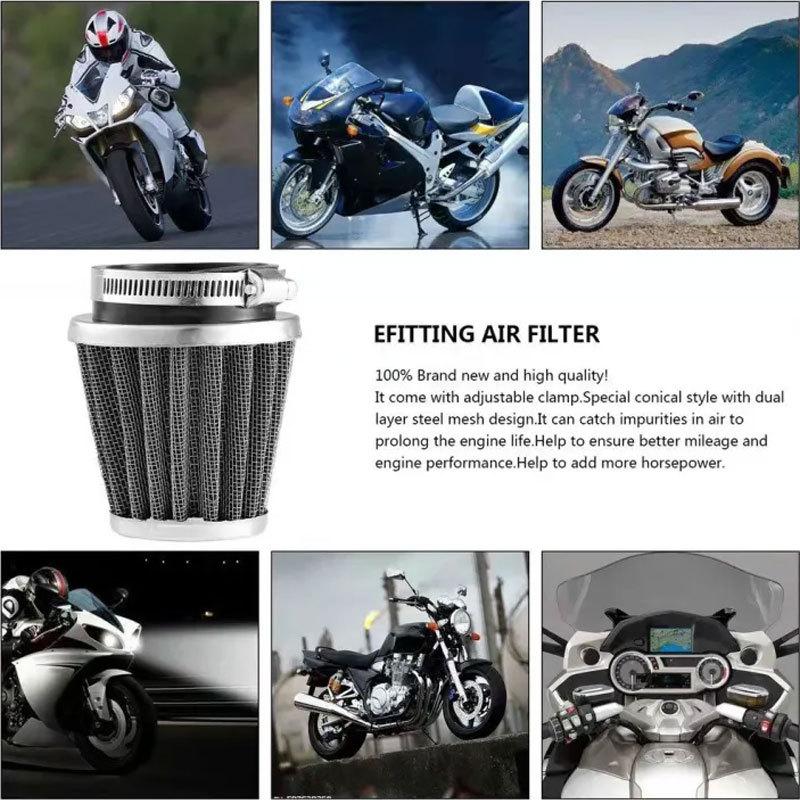 Universal Motorbike Air Filter High Flow Crankcase Vent Cover Breather Filter Motorcycle Bike Accessories