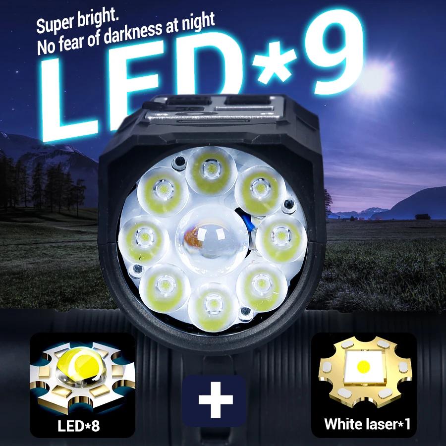 Cycling Light Super Bright Bicycle Front Light Rechargeable Bike Headlight Waterproof Mountain Road Bike Flashlight Bicycle Lamp