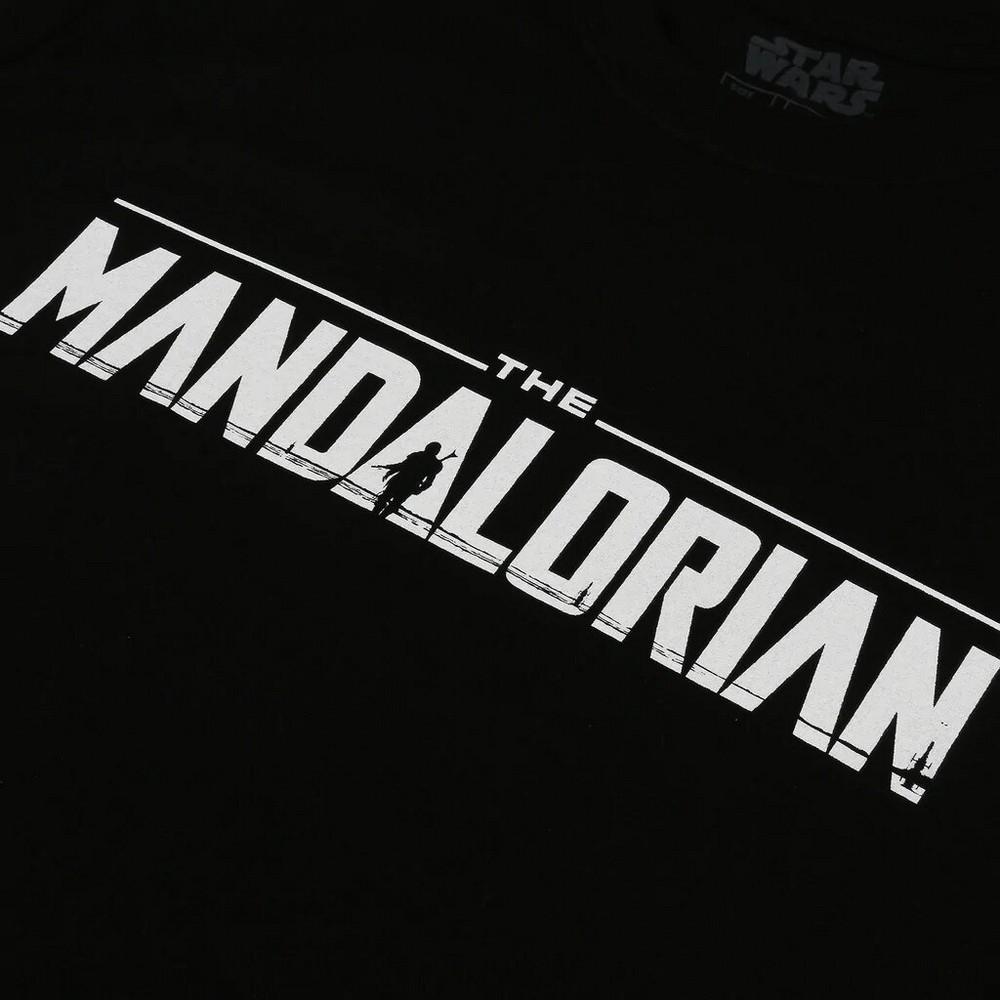 Star Wars: The Mandalorian Herren-Logo-T-Shirt