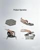 Portable Campfire Stove & Foldable Grill: Stainless Steel Lotus Stand for Outdoor Cooking & Boiling Tea