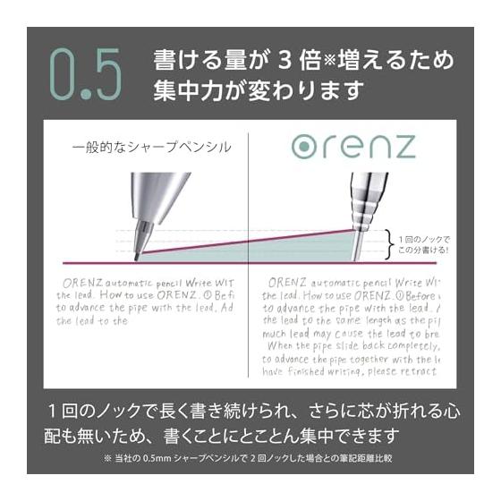 Pentel Orenz Metal Grip Limited Edition 0.5mm Khaki Green Mechanical Pencil XPP1505G2-L4