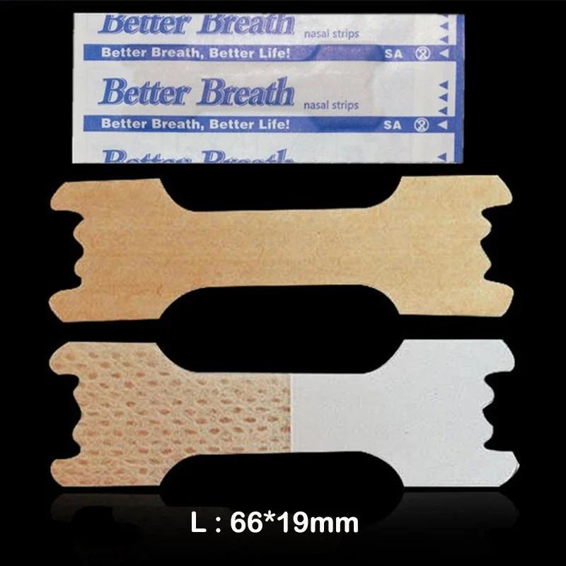 Durable And Safe 300/200/100Pcs Breath Nasal Strips Right Aid Stop Snoring Nose Patch Good Sleeping Patch Product Easier Breath Sleep Aid Decive