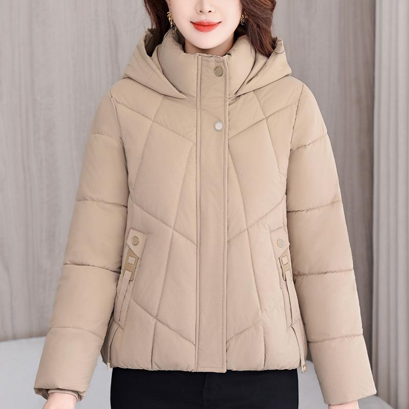 Fashion Woman Winter Coats Hooded Casual Thick Warm Short Parkas Women Jackets