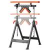 4-in-1 Houtbewerkings Rolstandaard Max. Belasting 440 lb Verstelbare Hoogte 33-50 inch