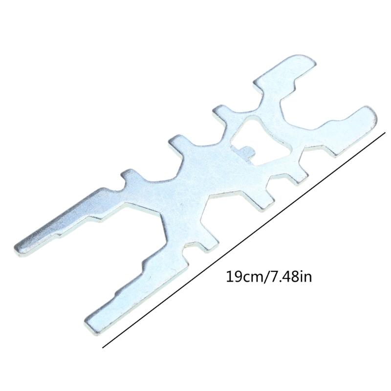 Practical Bathroom Faucet Wrench Bathroom Shower Head and Faucet Attachment 3.5mm Thickness Shower Faucet Wrench