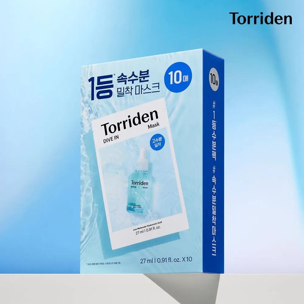 

TORRIDEN Dive In Low Molecular Weight Hyaluronic Acid Mask 10 Sheets