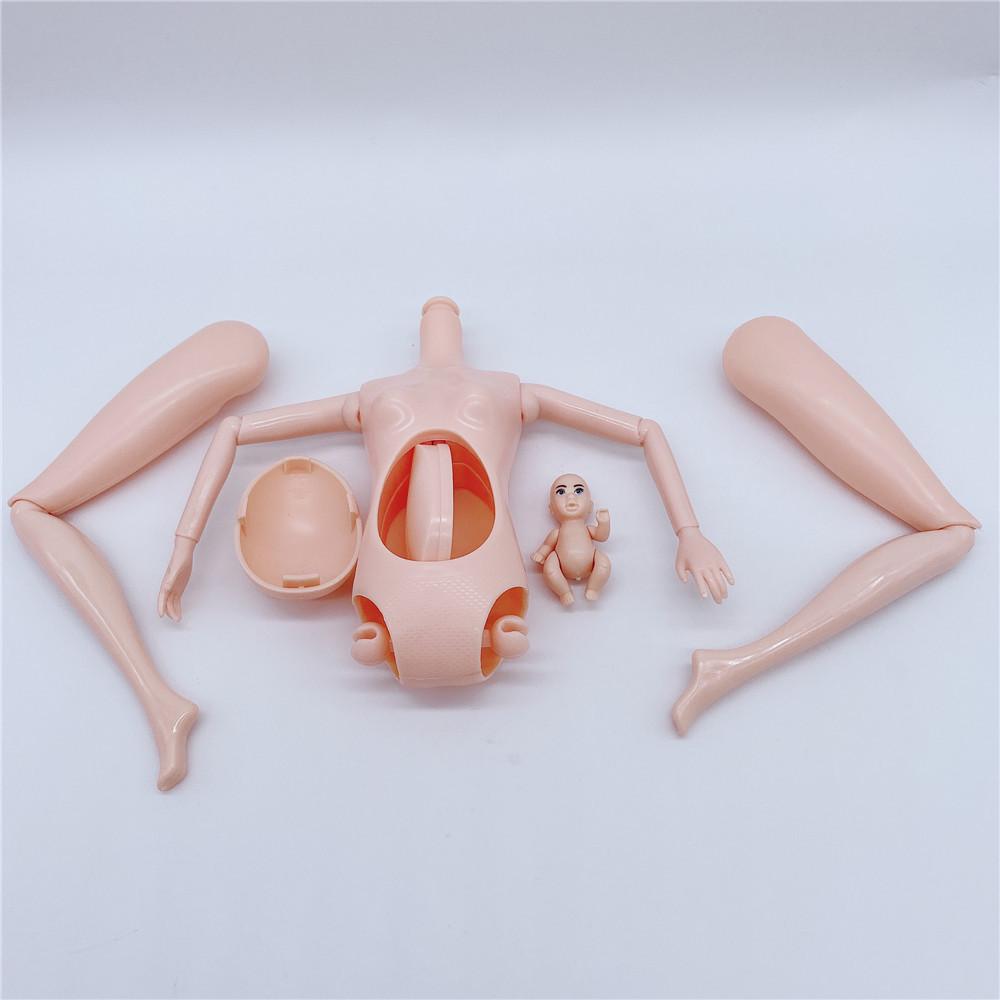 Pregnant Barbie Doll with Baby, Family of Five Set, Perfect Playhouse Gift for Kids