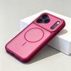 New Luxury Dual Tone Phantom Magnetic Wireless Charge Case for 18 17 Air 13 12 Pro Max 16 15 14 Plus Shockproof Cover