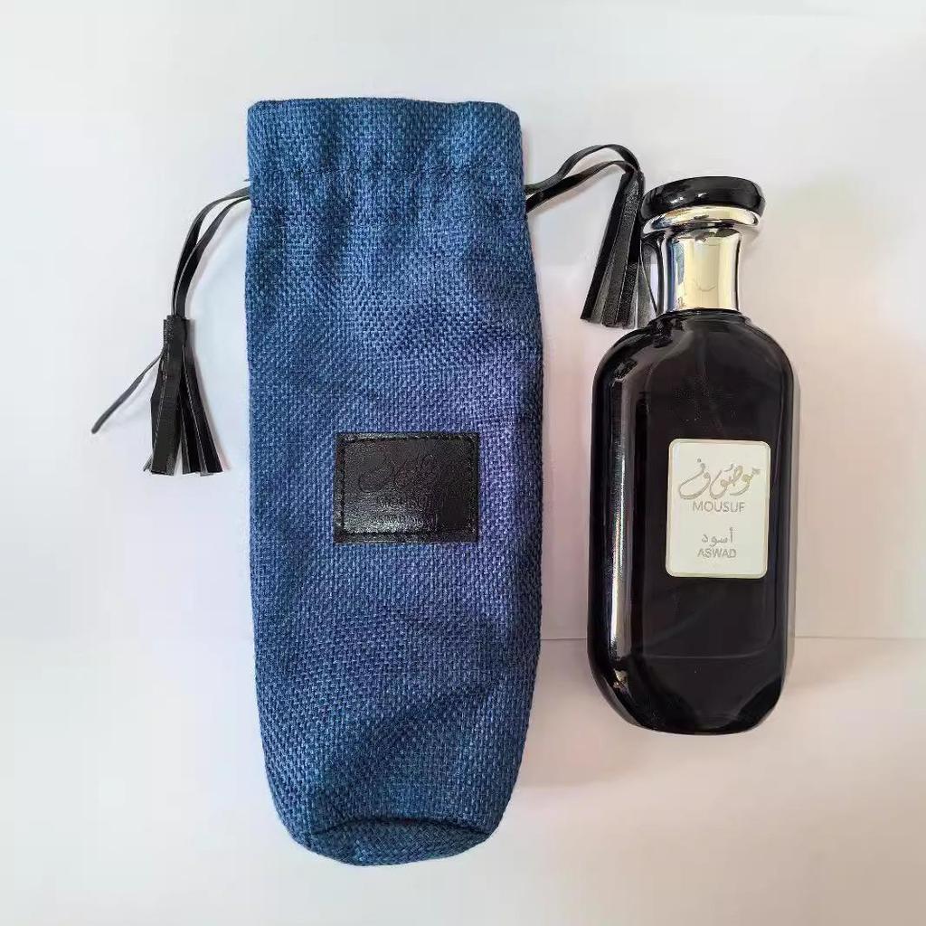 MOUSUF Arabian Unisex Perfume - Long-lasting Dubai Scent in Luxury Cloth Bag