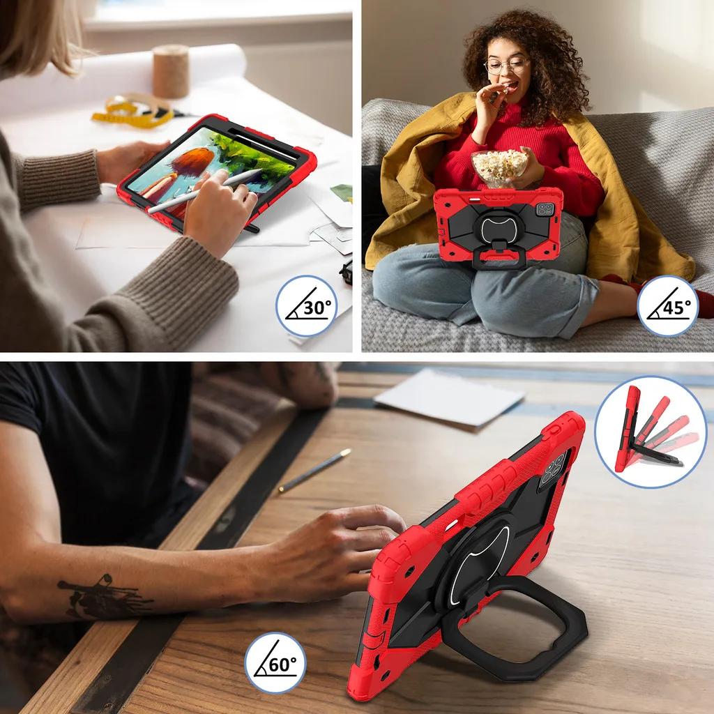 Kinder-Rüstungshülle für neues XIAOMI Pad 7 Pro 11,2 Zoll 2024 Mi Pad 7 11,2" Hülle Tablet Griff Ständer Robuste stoßfeste Hülle