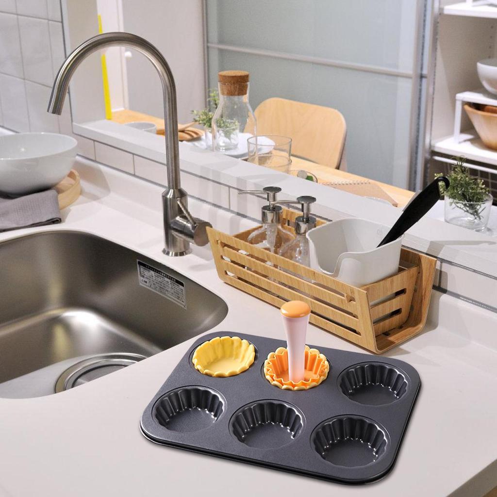 Egg Tart Molds Fruit Pie Maker Mold Dishwasher Friendly Reusable Maker Nonstick Steel for Tartlet Cheesecake Cookie Cake Muffin