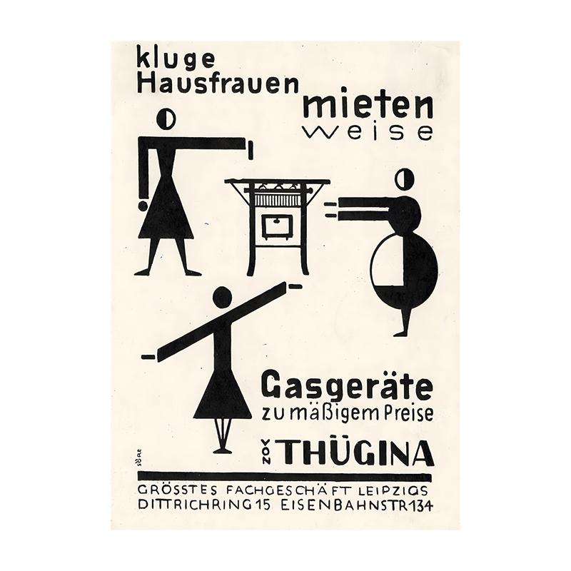 Bauhaus Exhibition Poster Chair Canvas Painting Vintage Bauhaus Print Wall Art Picture for Living Room Cuadros Home Decoration