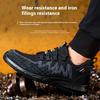 Light Men'S Safety Shoes Indestructible Work Safety Boots With Metal Breathable Man Working Boots Puncture Proof Sneakers New