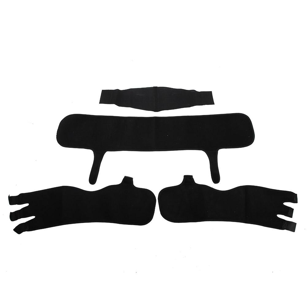 Women Waist Trainer Belt Sweating Waist Shaping Hips Leg Trainer Workout BeltS M