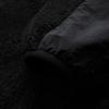LiNing Comfortable Casual Letter Print Fleece Stand Collar Zipper Jacket Men jackets Black AFDU507-1