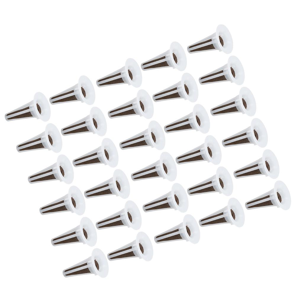 Hydroponic Seed Pod Kit Soilless Reusable High Water Absorbing Capacity with 30 Grow Sponges 30 Baskets Seed Starter