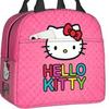 Hello Kitty Lunch Bag Large Capacity Rice Bag Bento Bag Tote Bag Waterproof Lunch Box Insulation Bag