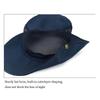 Men and Women Outdoor Use Beach Seaside Sun Hat Shade Breathable Bucket Hat Male Summer Fishing Trekking Collapsible Mesh Fisherman Caps