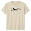 French Bulldog Heartbeat TShirt Dog Lover Gift For Him And Her