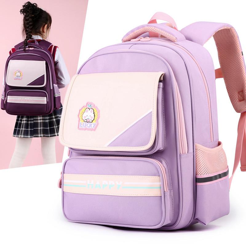 Trendy Large Capacity Children's Backpack Breathable Nylon For School Use Unisex