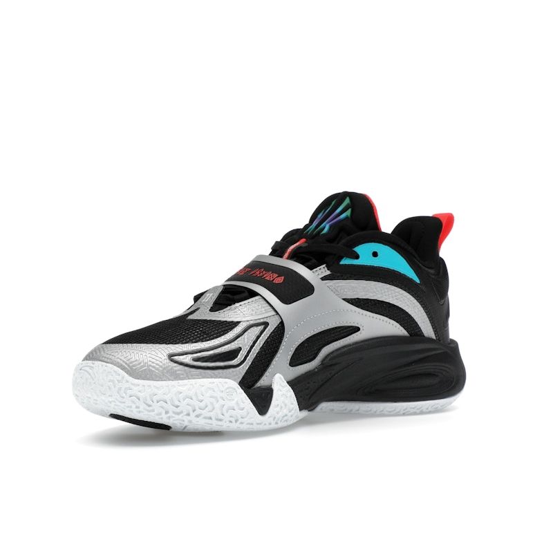 Anta Kai 1 Basketball GS Black Silver Blue Red 312431199-7