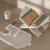 Pack of 2 Reusable Silicone Book Holder Mold Chanting Support Molds for Resin Crafting Projects Home Decors Accessories