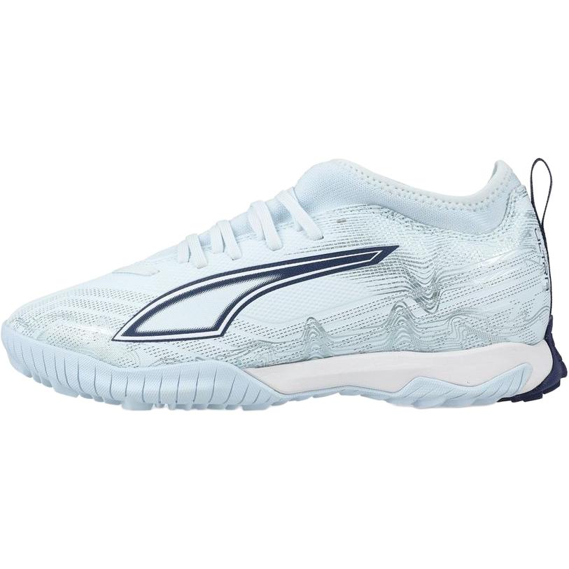 Puma Ultra 6 Comfortable Soft Non-Slip Durable Mid-Top Soccer Shoes Kids sneaker Blue 108976-03 33