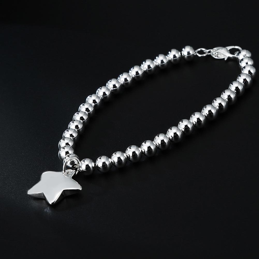 Three-row Chain Jewelry Plated with 925 Silver for Men and Women Chain Bracelet Jewelry