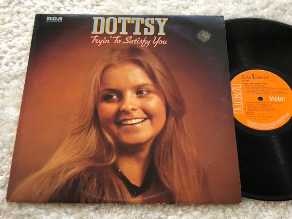 

LP Record DOTTSY - Tryin To Satisfy You PL42811 RCA Victor 1979 UK Folk Used