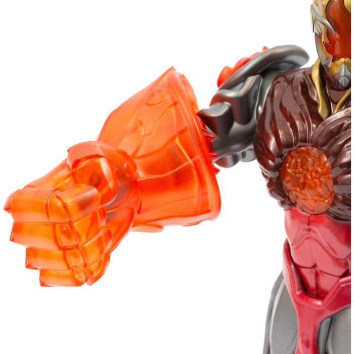 Figurine articulée - GORMITI - Gormiti avec arme Modèle Feu - 27 cm - À partir de 4 ans - GRV063