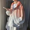 Jacket Men's Spring and Autumn Versatile Korean Style Trendy Student Loose Hong Kong Style Waffle Style Hooded Jacket