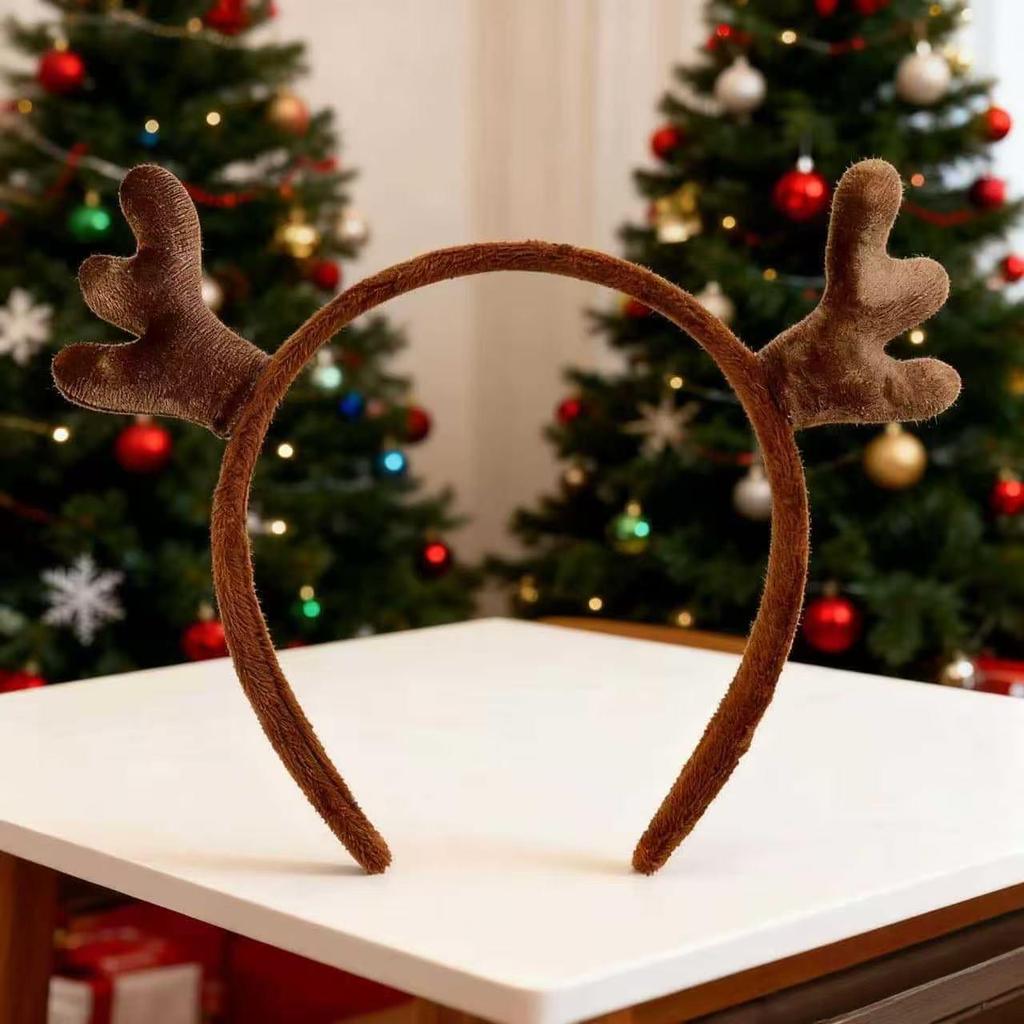 Reindeer Antler Headband for Children and Adults - Festive Christmas Costume Accessory