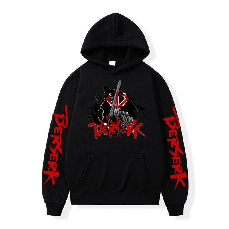 Berserk print, surrounding men and women daily street sweater hoodie