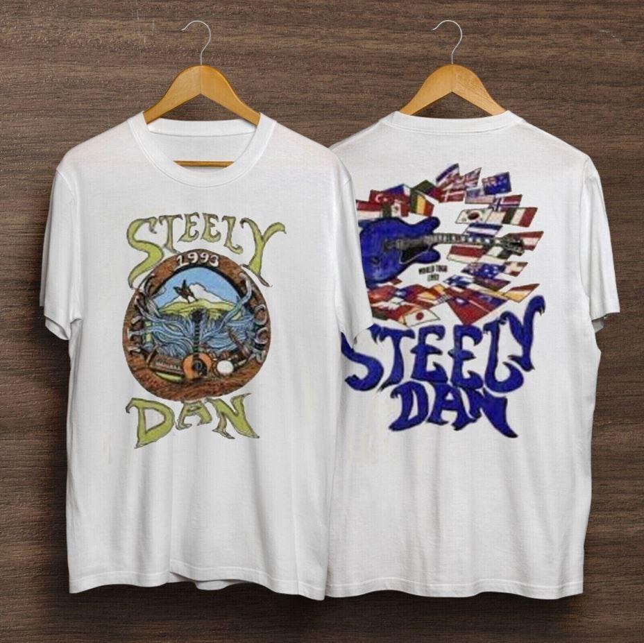 Винтажная футболка мирового турне Steely Dan 1993 года XXXXL