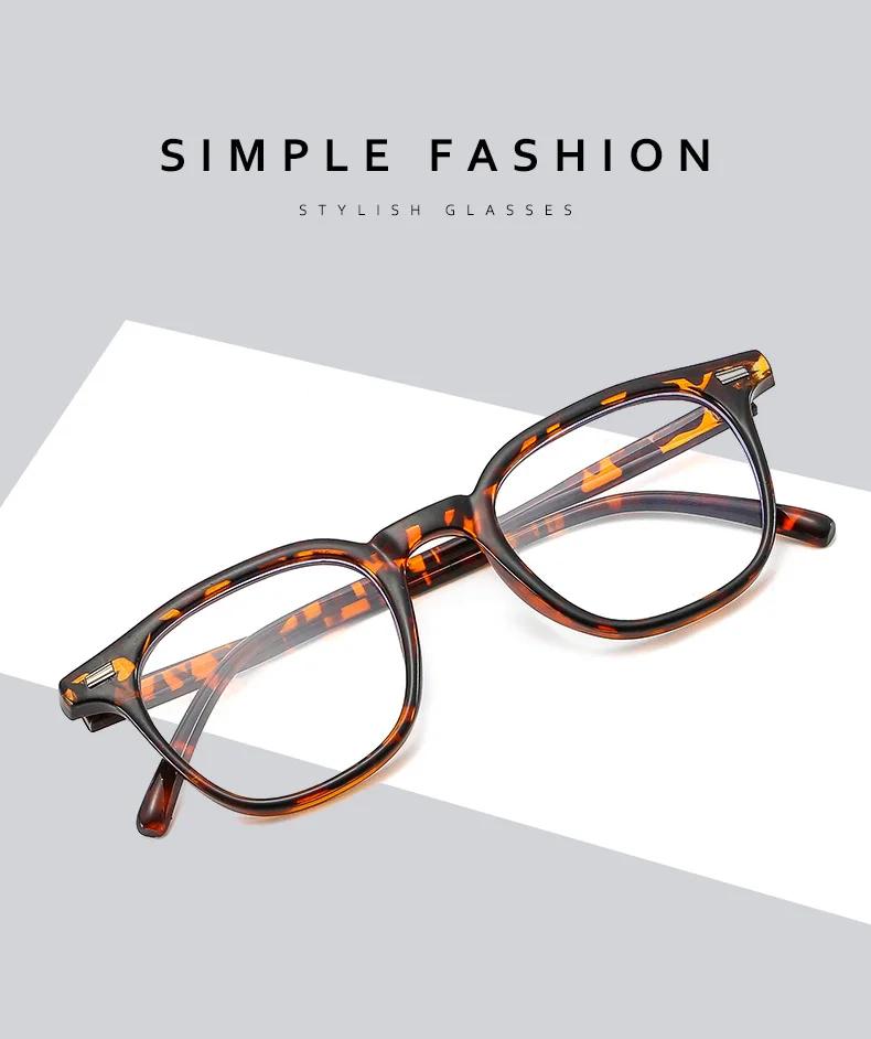 Óculos Quadrados Nerd Bloqueadores de Luz Azul Anti Luz Azul Armação para Óculos de Computador