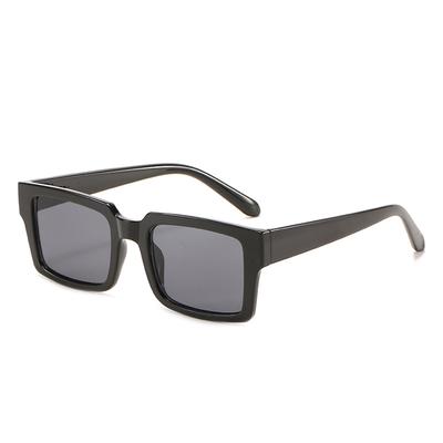 2020 Square Sunglasses, Versatile Black Square Glasses, Simple Small Clear Sunglasses For Women
