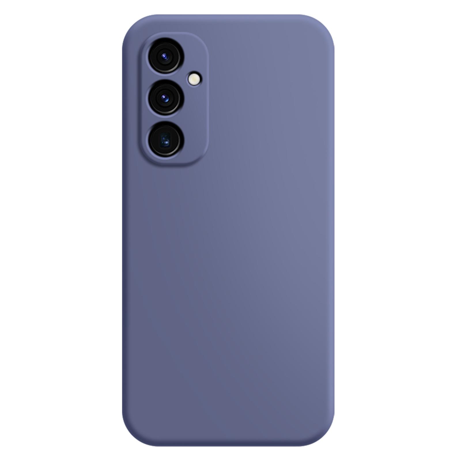 

Straight Edge TPU Case for Samsung Galaxy A05s 4G Case Rubberized Slim Phone Cover Grey Blue