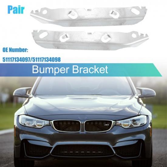 Pair Left Right Car Front Bumper Support Bracket No.51117134097 for BMW 328i new