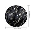 1pc Black Heart Romance Size 5 Soccer Ball Professional Match Training Football Indoor &Outdoor Sports Ball Training Ball Lightweight Durable y47
