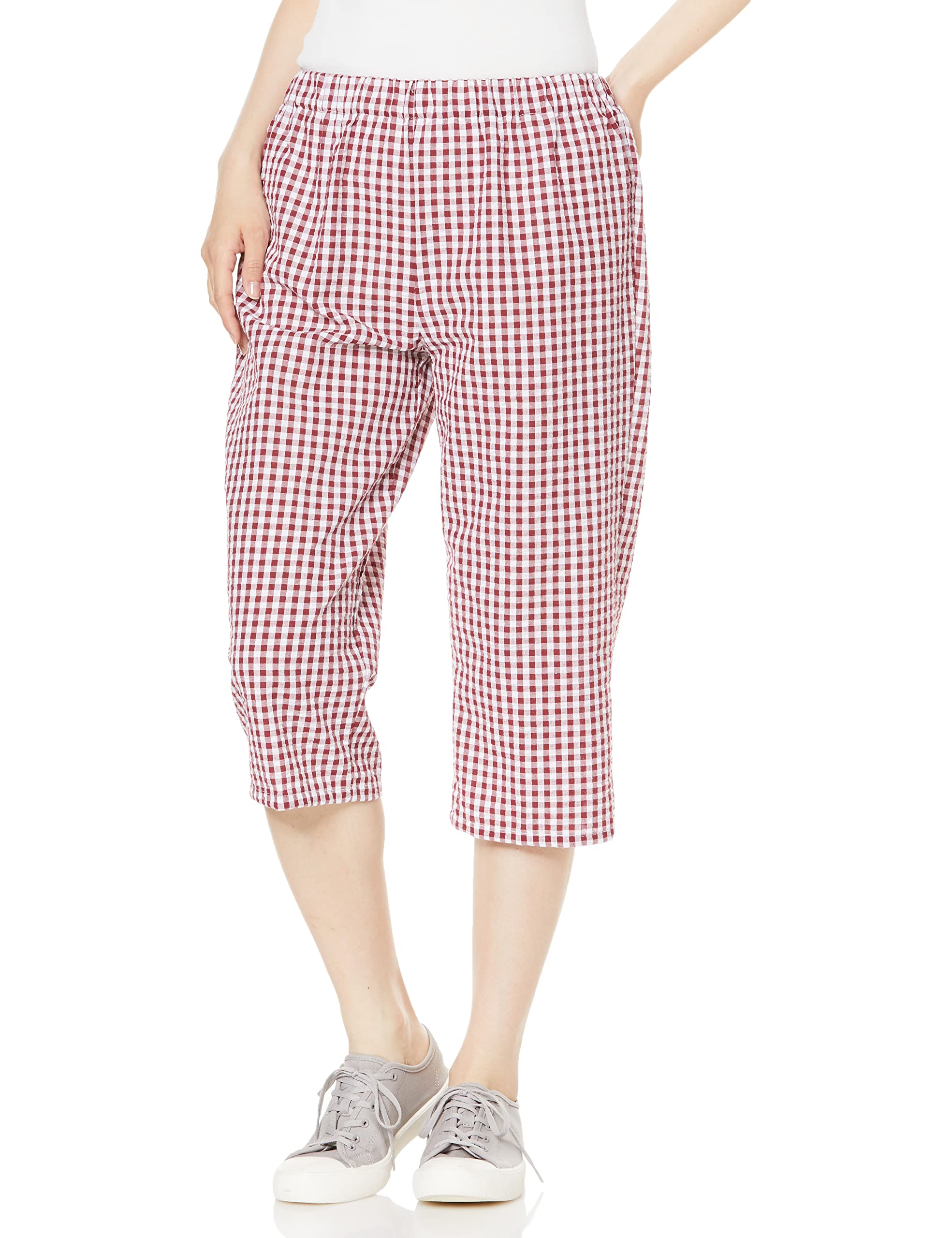 

Refreshing and silky relaxing pants Wine gumm LL