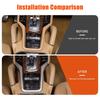 ABS Car Center Console Decorative Frame Sticker For Porsche Cayenne 2011 2012 2013 2014 2015 2016 2017 Auto Interior Accessories