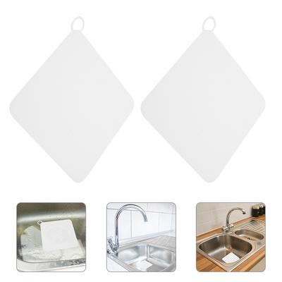 2 Pcs Sink Toilet Insect Mat Bride Filter Strainer Plug Silica Gel Universal Bathtub Stopper Floor Drain Cover