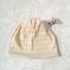 Striped Cotton Postpartum Mommy Beanie