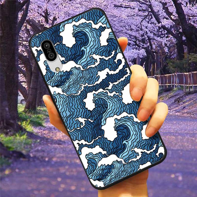 For Sharp Aquos Sense3 Case 3D Flower Relief Silicone Soft Emboss Cover For Sharp Aquos Sense 3 Lite Sense6 6 Luxury Cartoon