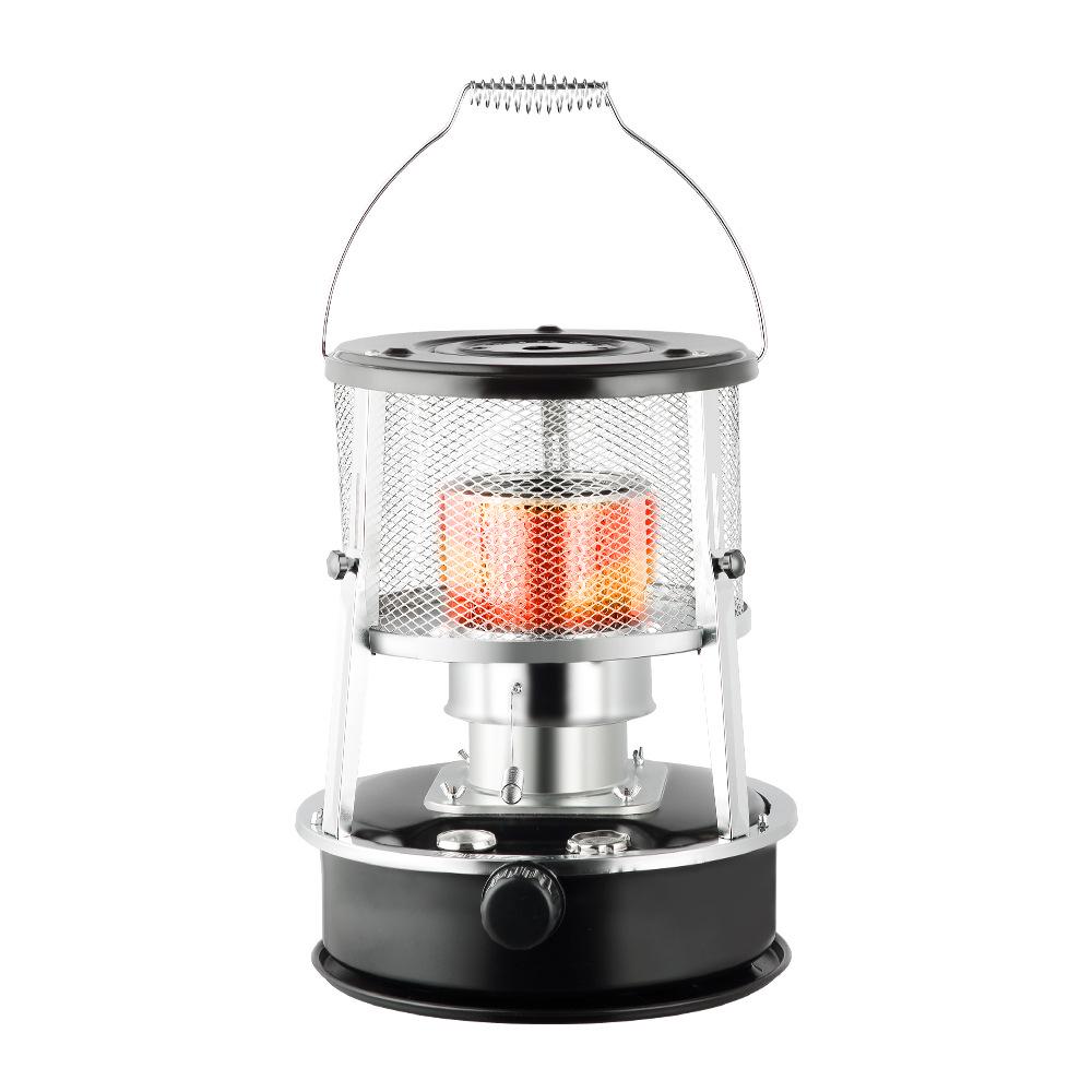 Adjustable Height Glass Chimney Kerosene Stove for Outdoor Camping & Indoor Use