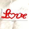 Party Valentine's Day Decorative Glasses Creative Red Love Glasses Love Shaped Glasses  Masquerade