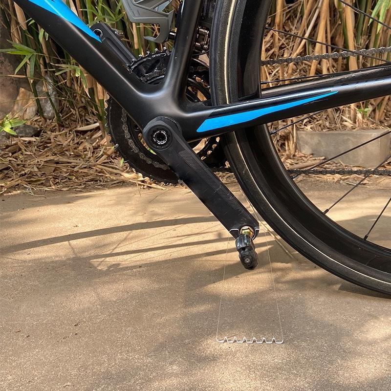 1/2 szt. Przenośny stojak na rowery z przezroczystego akrylu do regulacji, czyszczenia i naprawy akcesoriów rowerowych górskich