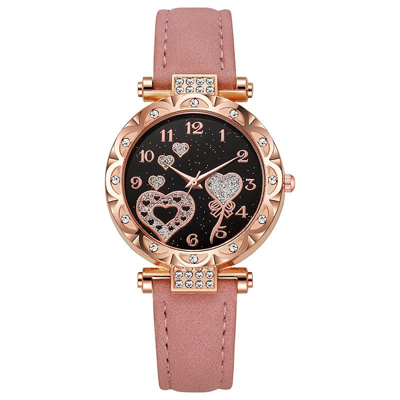 Spot Stylish Simple Belt Watch Women's Casual Student Quartz Women's Watch Manufacturer Watch