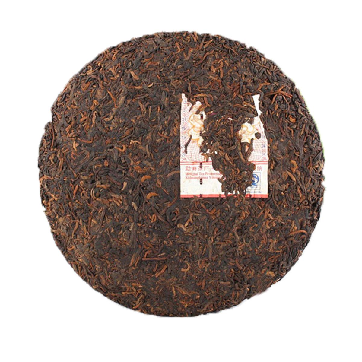 Пуэр Приготовленный Пуэр 357г Китайский спелый чай Пуэр ЮньнаньМэнхай Дайи Классический — фото 4