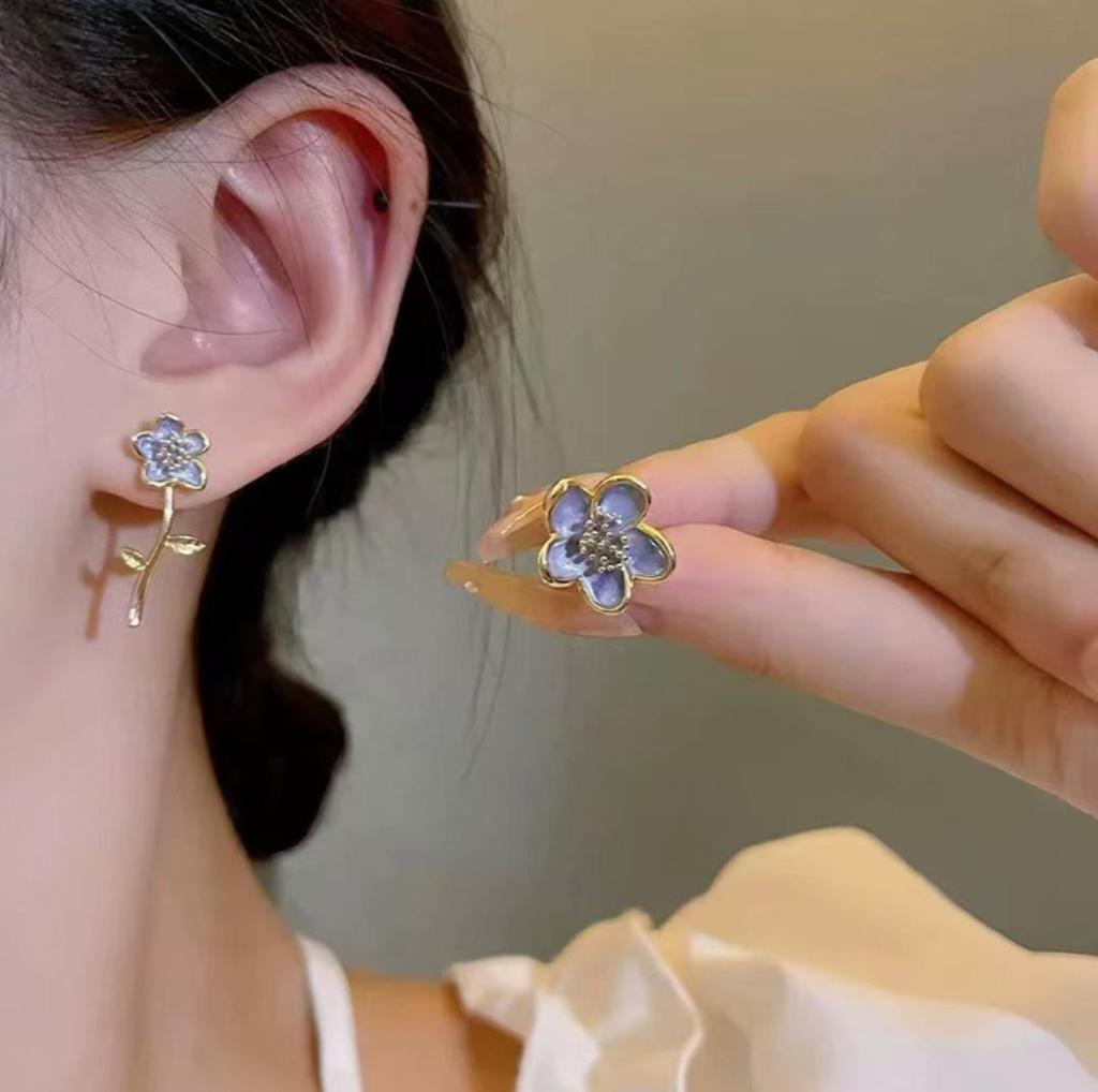 Minimalist French Drop Earrings: Retro, Sweet, Versatile Design with Light Luxury and Unique Personality